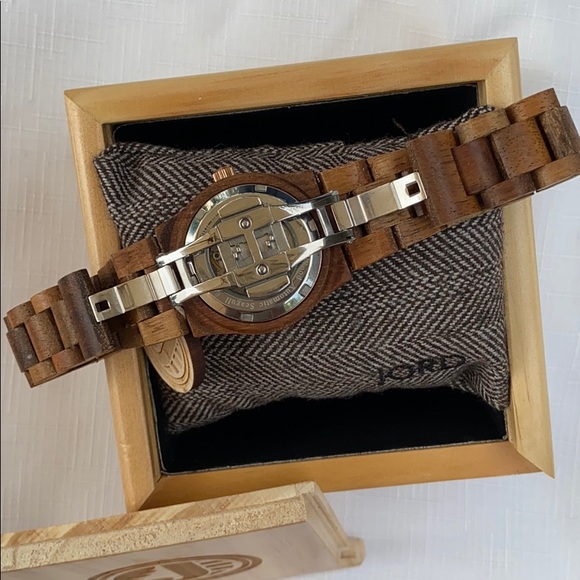 JORD 100% NATURAL WOOD AUTOMATIC SEAGULL WATCH ROSE GOLD Wooden Case ⭐️⭐️⭐️⭐️⭐️ - Picture 10 of 16
